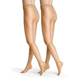 Hudson Simply Shine 15 Panty - 2 pack - Skin - Maat 42-44