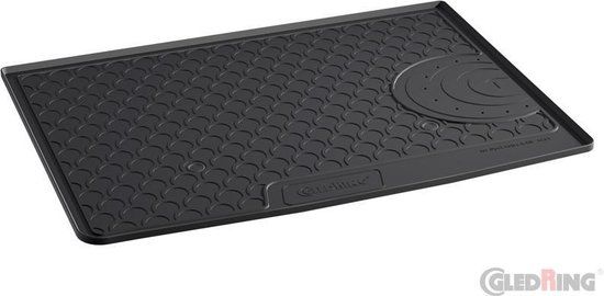 Gledring Rubbasol Rubber Kofferbakmat Opel Astra K HB 5-deurs 2015- Zwart