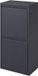 Merkloos / Sans marque Relaxdays Prullenbak - 40 l - antraciet