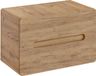 Chêne Craft Meuble de salle de bain 80 cm de large, meuble bas pour lavabo, avec 2 tiroirs
