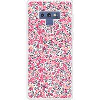 Samsung Galaxy Note Liberty wiltshire rose verstevigd hoesje met sublimatie bedrukking