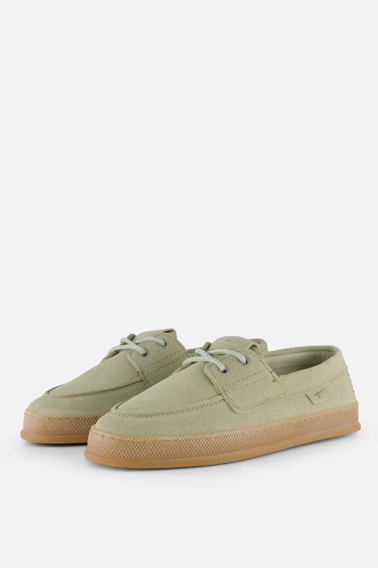 Tamaris Bootschoenen groen Leer - Maat 38
