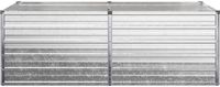 vidaXL Jardinière surélevée galvanisé argent 163 x 80 x 55 cm acier