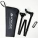 Mobiclinic FlexGo - Opvouwbare wandelstok / kruk - RECHTS - Zwart