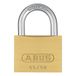 Abus - 55/50 mm messing hangslot gelijksluitend 5501 - ABUKA02874