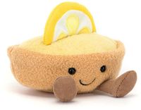 Jellycat Peluche Amuseables Collette Tarte Au Citron 11cm