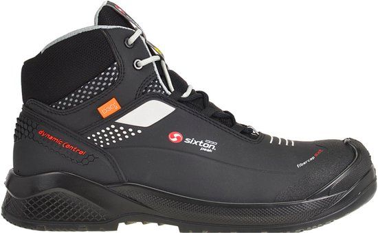 Sixton Muscle Hoog 43486-00 S3 - Zwart/Grijs - 45