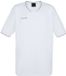 Spalding Move Shooting Shirt Korte Mouw Wit/Zilvergrijs XXXXL
