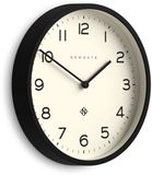 Newgate Number Four Echo Wandklok Zwart