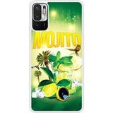 Redmi Bedrukt siliconen hoesje compatibel met Redmi Note 10 5G Mojito Forêt