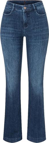 Mac Dream Boot Dames Slim Fit Jeans Donkerblauw 38W 30L