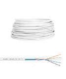 Vultech SC13602-50 netwerkkabel Wit 50 m Cat6 F/UTP (FTP) Rond