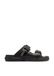 D. Franklin Unisex open sandalen met verstelbare gesp Vibe Total zwart