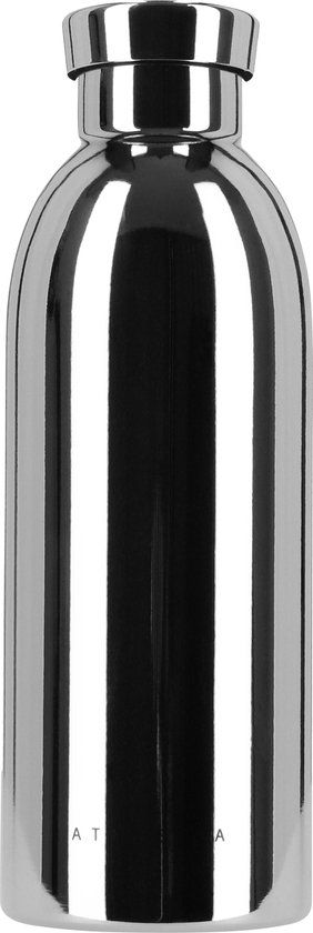 Athlecia Trinkflasche Zizo Zilver RVS 0.5L Isolerend