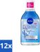 NIVEA 12 x Micellair Water Serum Verrijkt Opladend Verwijdert Waterbestendige Make-up 400 ml