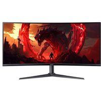 Acer Nitro XZ342CU V3bmiiphfx - XZ2 Series - LED-monitor - spelen - gebogen - 34" - 3440 x 1440 UWQHD @ 180 Hz - 400 cd/m² - DisplayHDR 400 - 1 ms - 2xHDMI, DisplayPort - luidsprekers - zwart