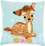 Vervaco Disney Bambi Kruissteekkussen Kit PN-0172098