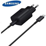 Samsung acce2s Complete oplader voor Samsung Galaxy S25 Ultra Plus S24 FE S23 S22 S21 S20 S9 S10 S8 S10e 9 25 W USB C-kabel 120 cm