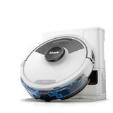 Shark Matrix Plus 2-in-1 Robotstofzuiger & Mop met LiDAR Home Mapping, Matrix & Edge Cleaning voor Tapijt, Harde Vloeren & Huisdierhaar, Zelfopladend, Anti-Allergeen, Wifi/App, Wit, RV2620WAEUWH