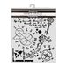 Stamperia - Dikke stencils voor plakboeken, albums, kaarten, bullet journals en meer, flexibel materiaal, gemakkelijk te reinigen, perfect voor hobby's, ambachten en geschenken (Alterego - Key