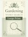 Gardening Word Search Large Print