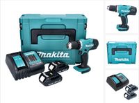 Makita DDF 453 SYJ accuboormachine 18 V 42 Nm + 2x accu 1,3 Ah + oplader + Makpac