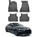 OMAC Tapis de sol en caoutchouc noir pour Audi A5 Sportback F5 2016-2025