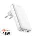 FIXED FIXCG45S-2C-WH chargeur pour équipement mobile Universel Blanc AC Charge rapide Intérieur
