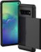 iMoshion Hoesje Samsung Galaxy S10 - Backcover met pasjeshouder - Zwart