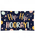 Paperdreams XXL Gevelvlag Hip Hip Hooray - 150 x 90 cm