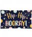 Paperdreams XXL Gevelvlag Hip Hip Hooray - 150 x 90 cm