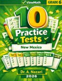 10 Libri GmbH 10 New Mexico NM-MSSA Grade 6 Math Practice Tests