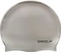 Speedo Plain Flat Badmuts Unisex Zilver