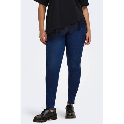 ONLY CARMAKOMA ONLY CARSNOW skinny jeans Plus Size - donkerblauw