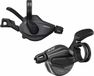 Shimano STI versteller XT 2x12v Zwart Metaal
