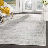 SAFAVIEH Traditioneel Vloerkleed - Vintage Collectie, Laagpolig Tapijt, Lichtblauw, 122 x 170 cm