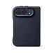 DECODED Echt Leren Hoesje - Geschikt voor iPhone Duo - ECCO-Leer - Geschikt voor MagSafe - Metalen Camerabescherming - Blauw