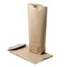 Mopec E21 Kraft papieren tas met basis, 12 x 22,5 x 5 cm, meerkleurig
