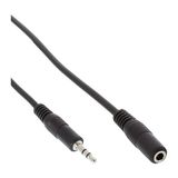 InLine 9934A jack verlenging, 3,5 mm jack/bus, stereo, 1,5 m