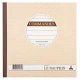 Le Dauphin - ref. 1172D - Set van 5 doorschrijfboeken met Franse tekst "COMMANDES"