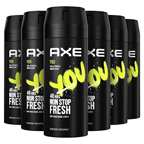 AXE Deodorant Bodyspray You - 6 x 150ML Voordeelverpakking