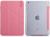 MOMAX Flip Y-shaped Stand Smart Leather Case voor iPad mini /iPad mini 2 /iPad mini 3 | Roos