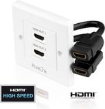 PureInstall PI105 - HDMI - 1 module - Blanc