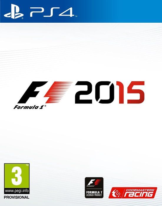 Codemasters Formula 1 (F1 2015) (French) PS4
