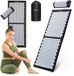 HyperMotion Acupressuurmat XL - 130cm - Spijkermat met Spijkerkussen - met Kussen en Draaghoes – Zwart/Wit