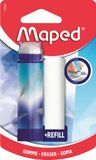 Maped tube de gomme ARC, format rouge à lèvres, blanc, sans PVC