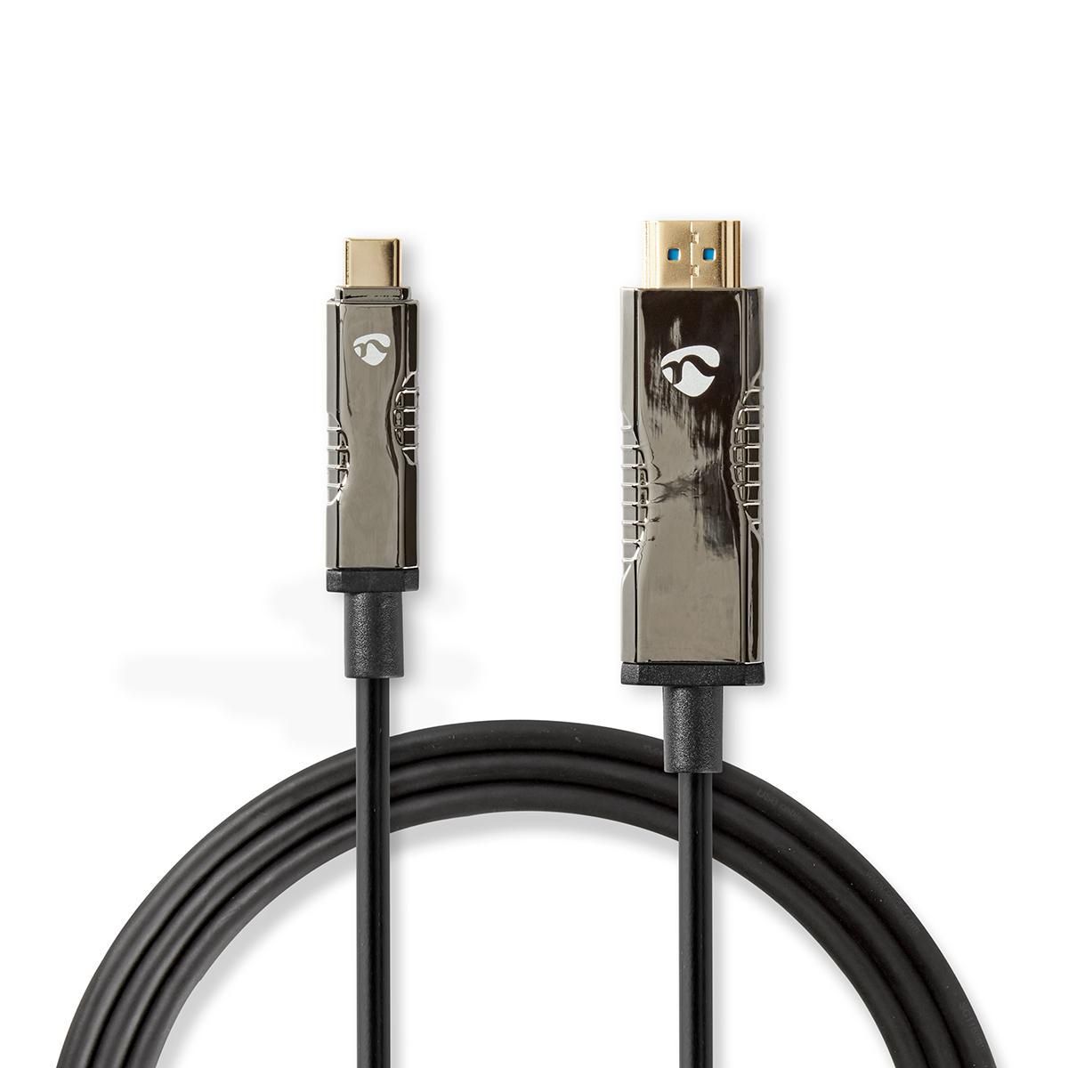 Nedis CCBG6410BK200 - 20m HDMI Kabel - Zwart