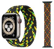 Wigento Apple Watch Series 1 + 2 Ultra 49mm 9 8 / 7 45 / 6 SE 5 4 44 / 3 2 1 42mm - Vervangende nylon horlogeband