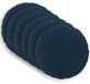 vidaXL - Kussensloop - 6 stuks - HEERLEN - Blauw - Ø 40 cm - Katoensatijn