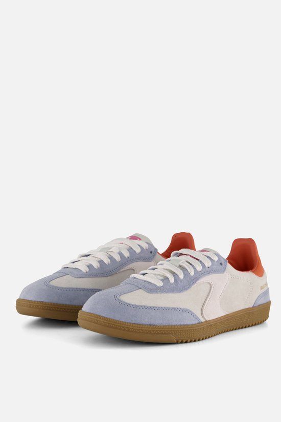 Skechers Hotspot Sneakers blauw Suede - Dames - Maat 40